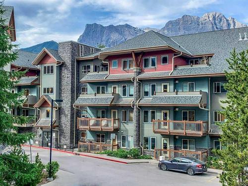 226-101 Montane Road, Canmore, AB - Outdoor With Balcony With Facade