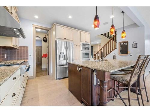 50 Auburn Shores Way Se, Calgary, AB - Indoor Photo Showing Kitchen With Stainless Steel Kitchen With Upgraded Kitchen
