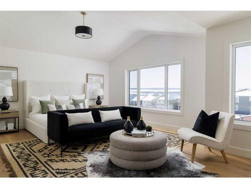 2 Heritage Close, Cochrane, AB - Indoor Photo Showing Living Room