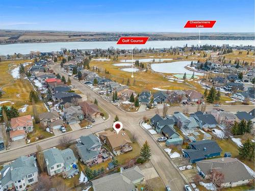 300 Lakeside Greens Crescent, Chestermere, AB - Outdoor With Body Of Water With View