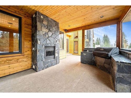 280231 Grand Valley Road, Rural Rocky View County, AB -  With Fireplace With Deck Patio Veranda With Exterior