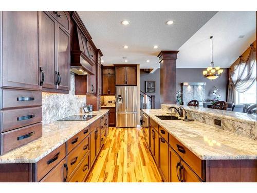 44 Sage Hill Way Nw, Calgary, AB - Indoor Photo Showing Kitchen With Upgraded Kitchen