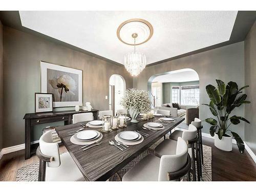 20 Mt Cascade Close Se, Calgary, AB - Indoor Photo Showing Dining Room