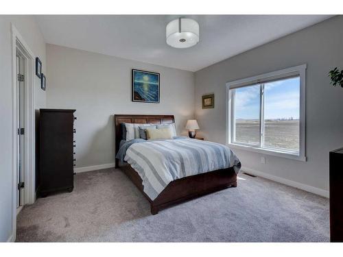 653 Edgefield Gate, Strathmore, AB - Indoor Photo Showing Bedroom