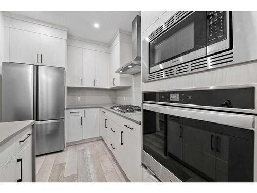 204 Seton Villas Se, Calgary, AB - Indoor Photo Showing Kitchen With Stainless Steel Kitchen