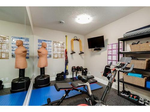 7 Dieppe Drive Sw, Calgary, AB - Indoor Photo Showing Gym Room
