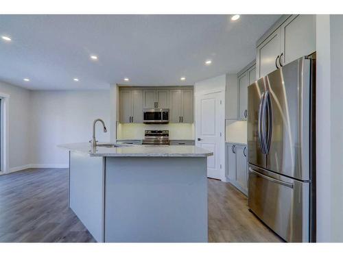 108 Tuscany Hills Close Nw, Calgary, AB - Indoor Photo Showing Kitchen With Upgraded Kitchen