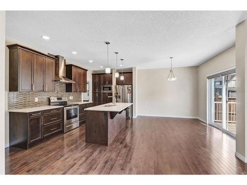 52 Savanna Grove Ne, Calgary, AB - Indoor Photo Showing Kitchen With Upgraded Kitchen