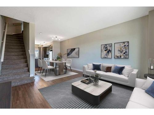 64-300 Marina Drive, Chestermere, AB - Indoor Photo Showing Living Room
