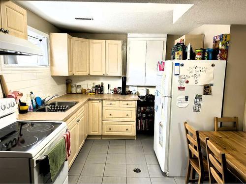 4112 44 Avenue Ne, Calgary, AB - Indoor Photo Showing Kitchen With Double Sink