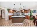 15 Everwoods Green Sw, Calgary, AB  - Indoor Photo Showing Kitchen With Stainless Steel Kitchen With Upgraded Kitchen 