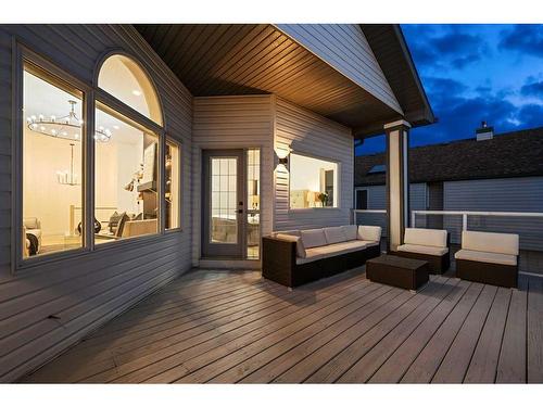 438 Rocky Ridge Cove Nw, Calgary, AB - Outdoor With Deck Patio Veranda With Exterior