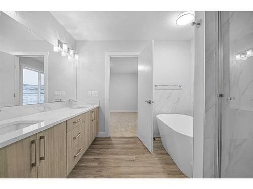 502 Clydesdale Way, Cochrane, AB - Indoor Photo Showing Bathroom