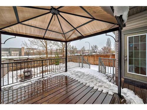 100 Cranberry Circle Se, Calgary, AB - Outdoor With Deck Patio Veranda With Exterior