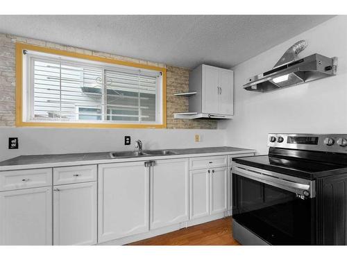 244 Covemeadow Road Ne, Calgary, AB - Indoor Photo Showing Kitchen With Double Sink