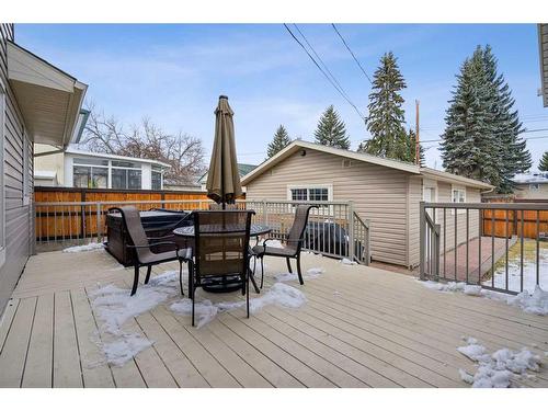 412 Allston Avenue Se, Calgary, AB - Outdoor With Deck Patio Veranda With Exterior