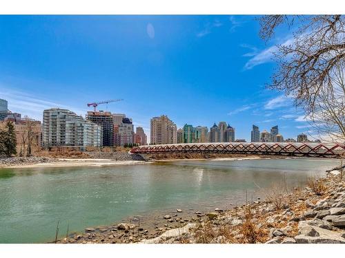 101-828 Memorial Drive Nw, Calgary, AB - Outdoor With Body Of Water With View
