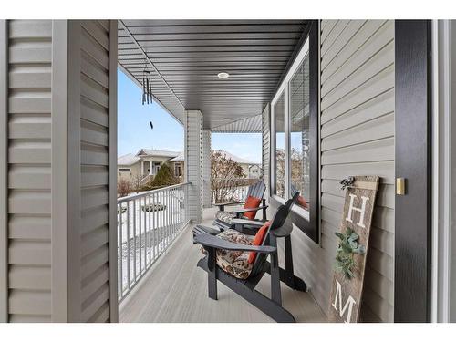 134 Park Meadows Place, Olds, AB - Outdoor With Deck Patio Veranda With Exterior