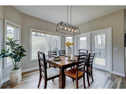 215 Gleneagles View, Cochrane, AB - Indoor Photo Showing Dining Room