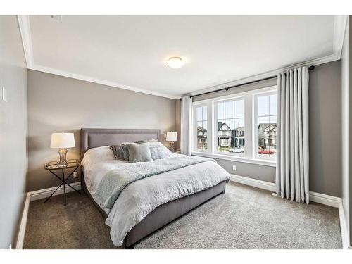 159 Marquis Heights Se, Calgary, AB - Indoor Photo Showing Bedroom