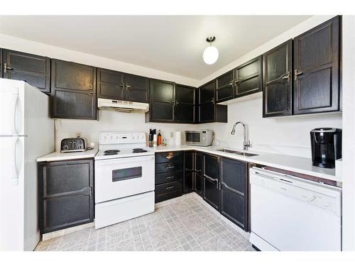 2816 38 Street Sw, Calgary, AB - Indoor Photo Showing Kitchen With Double Sink