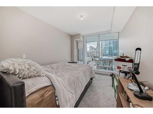 701-510 6 Avenue Se, Calgary, AB - Indoor Photo Showing Bedroom