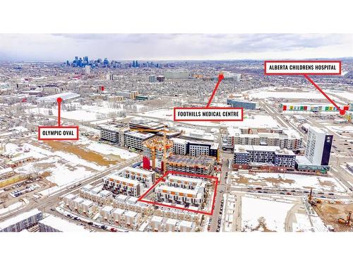 117-3130 Thirsk Street Nw, Calgary, AB -  With View