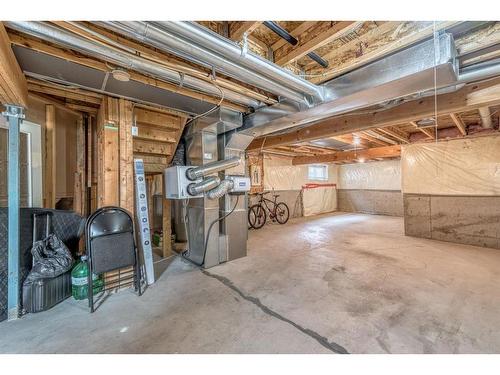 160 Eversyde Circle Sw, Calgary, AB - Indoor Photo Showing Basement