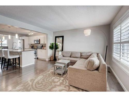350 Cranford Drive Se, Calgary, AB - Indoor Photo Showing Living Room