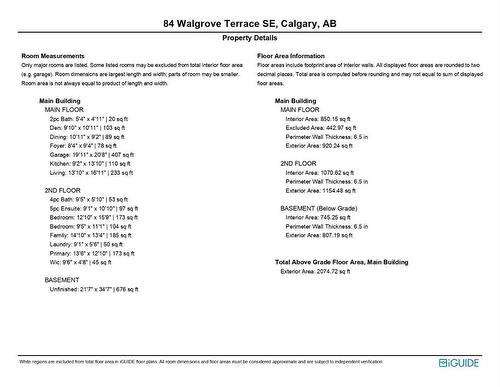 84 Walgrove Terrace Se, Calgary, AB - Other