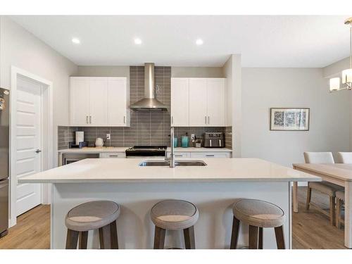 84 Walgrove Terrace Se, Calgary, AB - Indoor Photo Showing Kitchen With Upgraded Kitchen