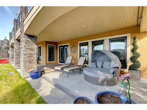 123 Mahogany Bay Se, Calgary, AB - Outdoor With Deck Patio Veranda