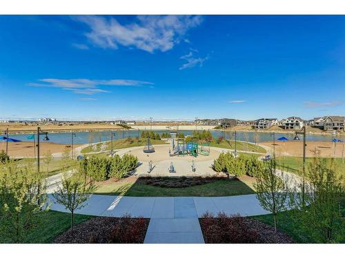 123 Mahogany Bay Se, Calgary, AB - Outdoor With Body Of Water With View
