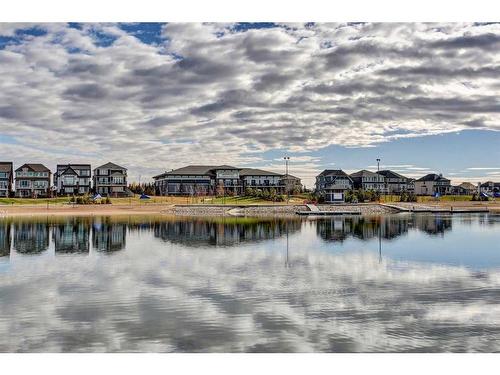 123 Mahogany Bay Se, Calgary, AB - Outdoor With Body Of Water With View