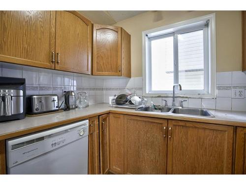 66 Saddlemont Way Ne, Calgary, AB - Indoor Photo Showing Kitchen With Double Sink