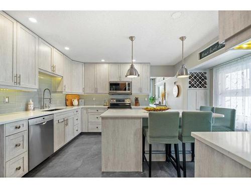643 Woodsworth Road Se, Calgary, AB - Indoor Photo Showing Kitchen With Upgraded Kitchen