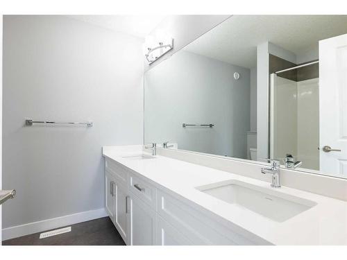 120 Sora Terrace Se, Calgary, AB - Indoor Photo Showing Bathroom