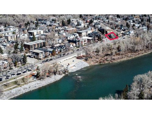 710 5A Street Nw, Calgary, AB - Outdoor With Body Of Water With View