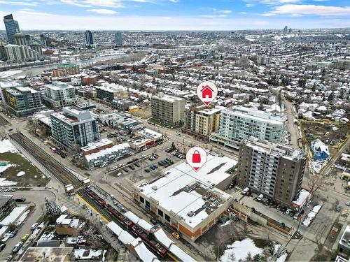 202-1110 3 Avenue Nw, Calgary, AB - Outdoor With View