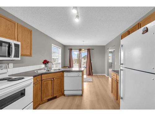 286 Covepark Way Ne, Calgary, AB - Indoor Photo Showing Kitchen With Double Sink