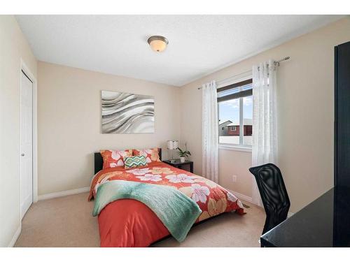216 Silverado Drive Sw, Calgary, AB - Indoor Photo Showing Bedroom