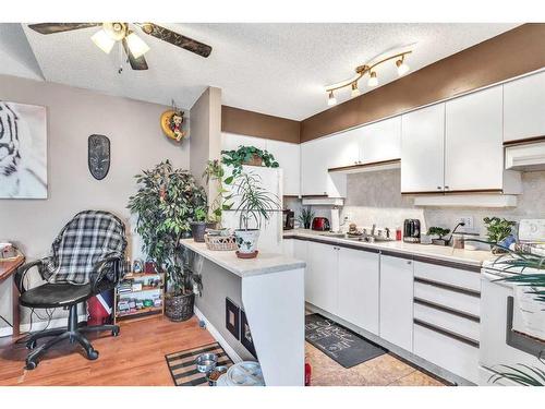 5-5397 Rundlehorn Drive Ne, Calgary, AB - Indoor Photo Showing Kitchen With Double Sink