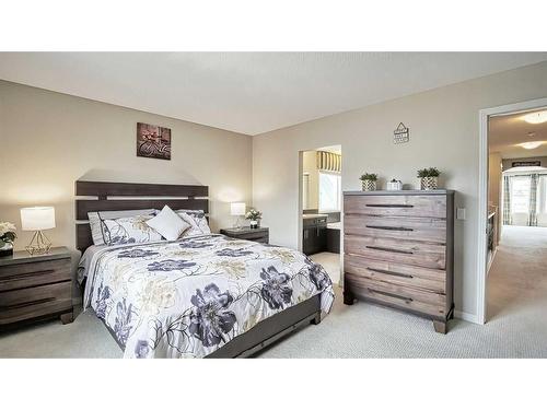 48 Auburn Springs Boulevard Se, Calgary, AB - Indoor Photo Showing Bedroom