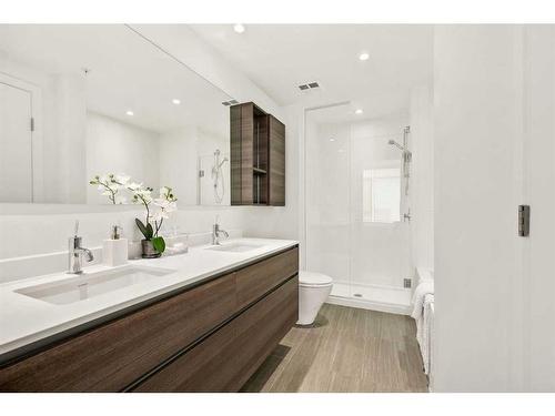 1303-1501 6 Street Sw, Calgary, AB - Indoor Photo Showing Bathroom