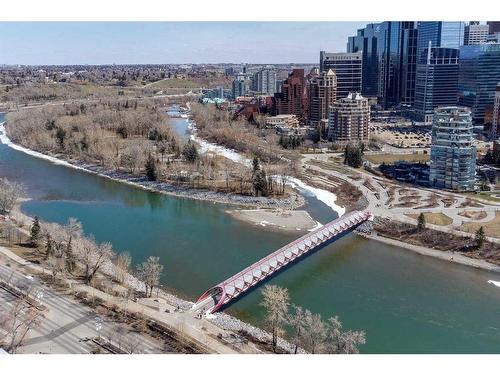 0-1001 2 Avenue Nw, Calgary, AB - Outdoor With Body Of Water With View