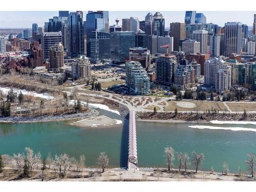 0-1001 2 Avenue Nw, Calgary, AB - Outdoor With Body Of Water With View