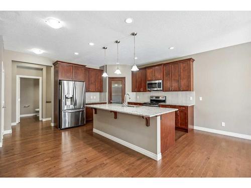 67 Nolancrest Rise Nw, Calgary, AB - Indoor Photo Showing Kitchen With Stainless Steel Kitchen With Upgraded Kitchen