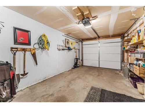 718 Queenston Terrace Se, Calgary, AB - Indoor Photo Showing Garage