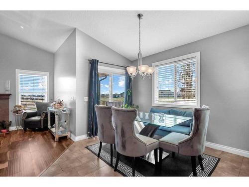100 Rainbow Falls Row, Chestermere, AB - Indoor Photo Showing Dining Room