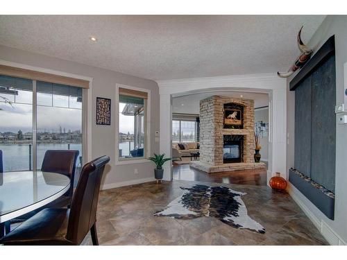 169 Chapala Point Se, Calgary, AB - Indoor With Fireplace